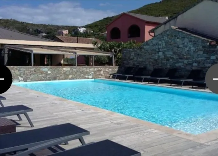 Bel Appartement Avec Piscine Cap Corse- Sisco